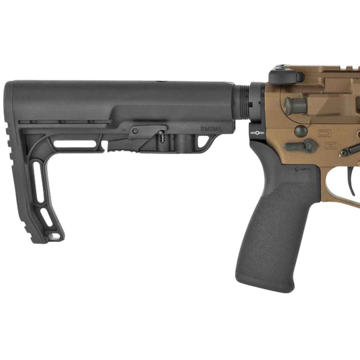 Patriot Ordnance Factory Revolution Direct Impingement 308 Winchester 16.5in Bronze Anodized Semi Automatic Modern Sporting Rifle - 20+1 Rounds - Brown Patriot Ordnance Factory Revolution Direct Impingement 308 Winchester 16.5in Bronze Anodized Semi Automatic Modern Sporting Rifle - 20+1 Rounds - Brown