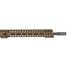 Patriot Ordnance Factory Revolution Direct Impingement 308 Winchester 16.5in Bronze Anodized Semi Automatic Modern Sporting Rifle - 20+1 Rounds - Brown