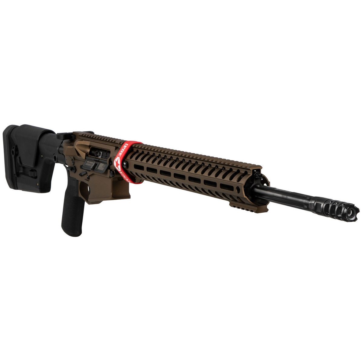 Patriot Ordnance Factory Revolution Direct Impingement Gen4 6.5 Creedmoor 20in Bronze/Black Anodized Semi Automatic Modern Sporting Rifle - 20+1 Rounds - Brown Patriot Ordnance Factory Revolution Direct Impingement Gen4 6.5 Creedmoor 20in Bronze/Black Anodized Semi Automatic Modern Sporting Rifle - 20+1 Rounds - Brown