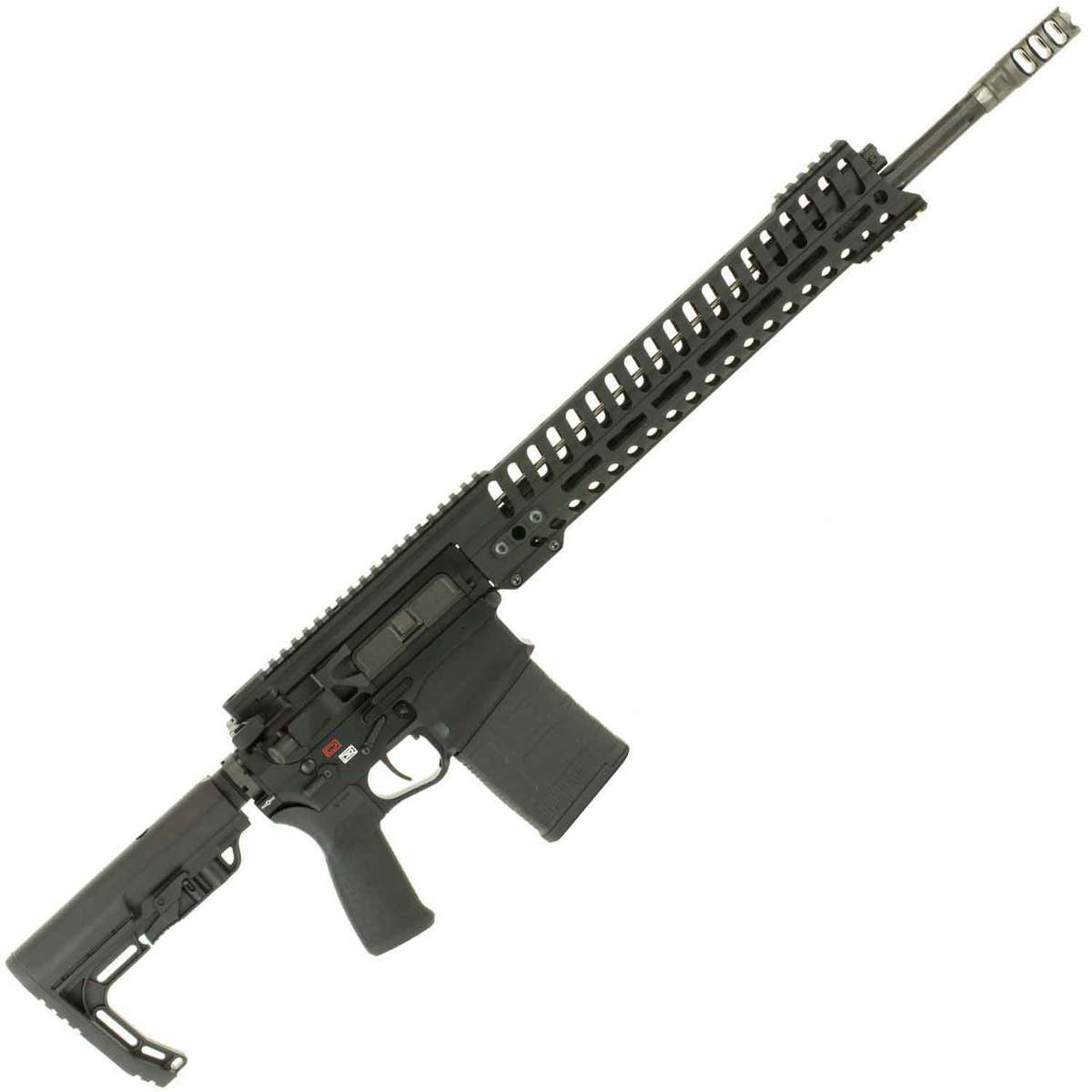 Patriot Ordnance Factory Revolution GEN4 Adjustable Stock 308 Winchester 18in Black Semi Automatic Modern Sporting Rifle - 20+1 Rounds - Black Patriot Ordnance Factory Revolution GEN4 Adjustable Stock 308 Winchester 18in Black Semi Automatic Modern Sporting Rifle - 20+1 Rounds - Black