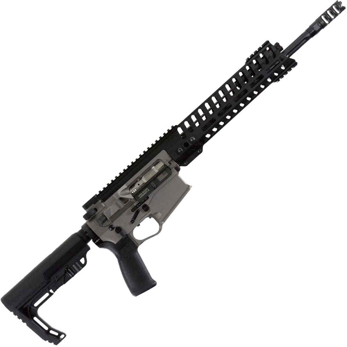 Patriot Ordnance Factory Revolution Nickel Semi Automatic Modern Sporting Rifle - 308 Winchester - Gray Patriot Ordnance Factory Revolution Nickel Semi Automatic Modern Sporting Rifle - 308 Winchester - Gray