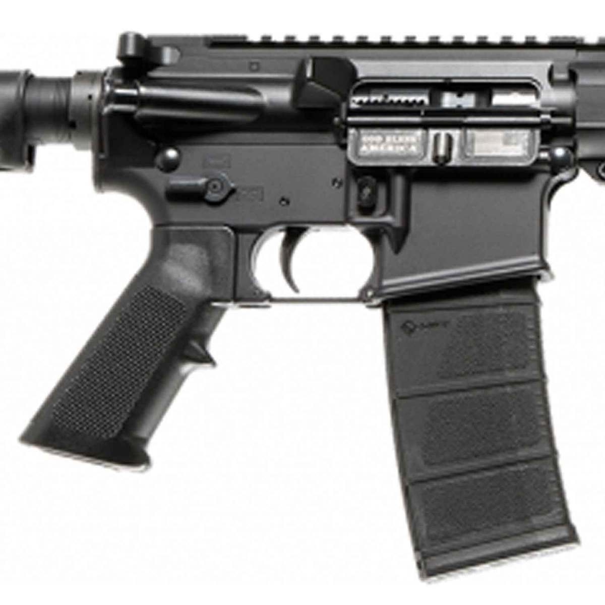 Patriot Ordnance Factory The Constable 300 AAC Blackout 16.5in Black Anodized Semi Automatic Modern Sporting Rifle - 30+1 Rounds - Black Patriot Ordnance Factory The Constable 300 AAC Blackout 16.5in Black Anodized Semi Automatic Modern Sporting Rifle - 30+1 Rounds - Black