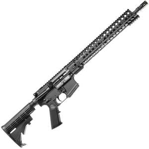 Patriot Ordnance Factory The Constable 5.56mm NATO 16.5in Black Anodized Semi Automatic Modern Sporting Rifle - 10+1 Rounds