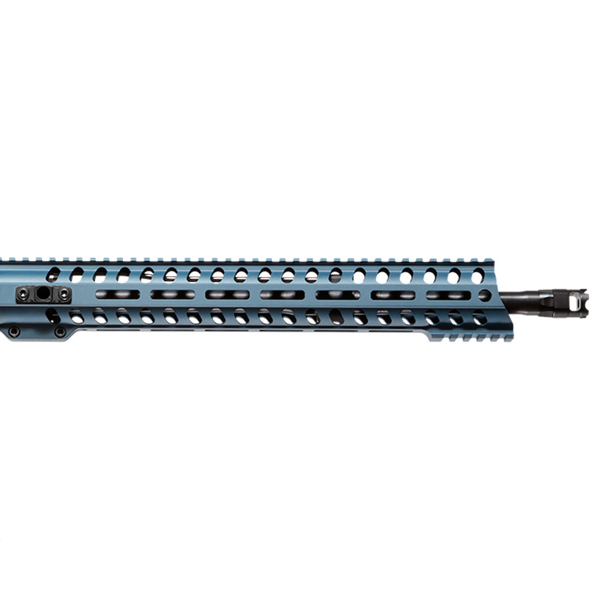 Patriot Ordnance Factory Wonder 5.56mm NATO 16.5in Blue Titanium Semi Automatic Modern Sporting Rifle - 30+1 Rounds - Blue Titanium/Black Patriot Ordnance Factory Wonder 5.56mm NATO 16.5in Blue Titanium Semi Automatic Modern Sporting Rifle - 30+1 Rounds - Blue Titanium/Black
