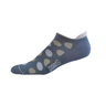 Point6 Women's Active Life Speckle Extra Light Micro Sock - Speckle Teal M