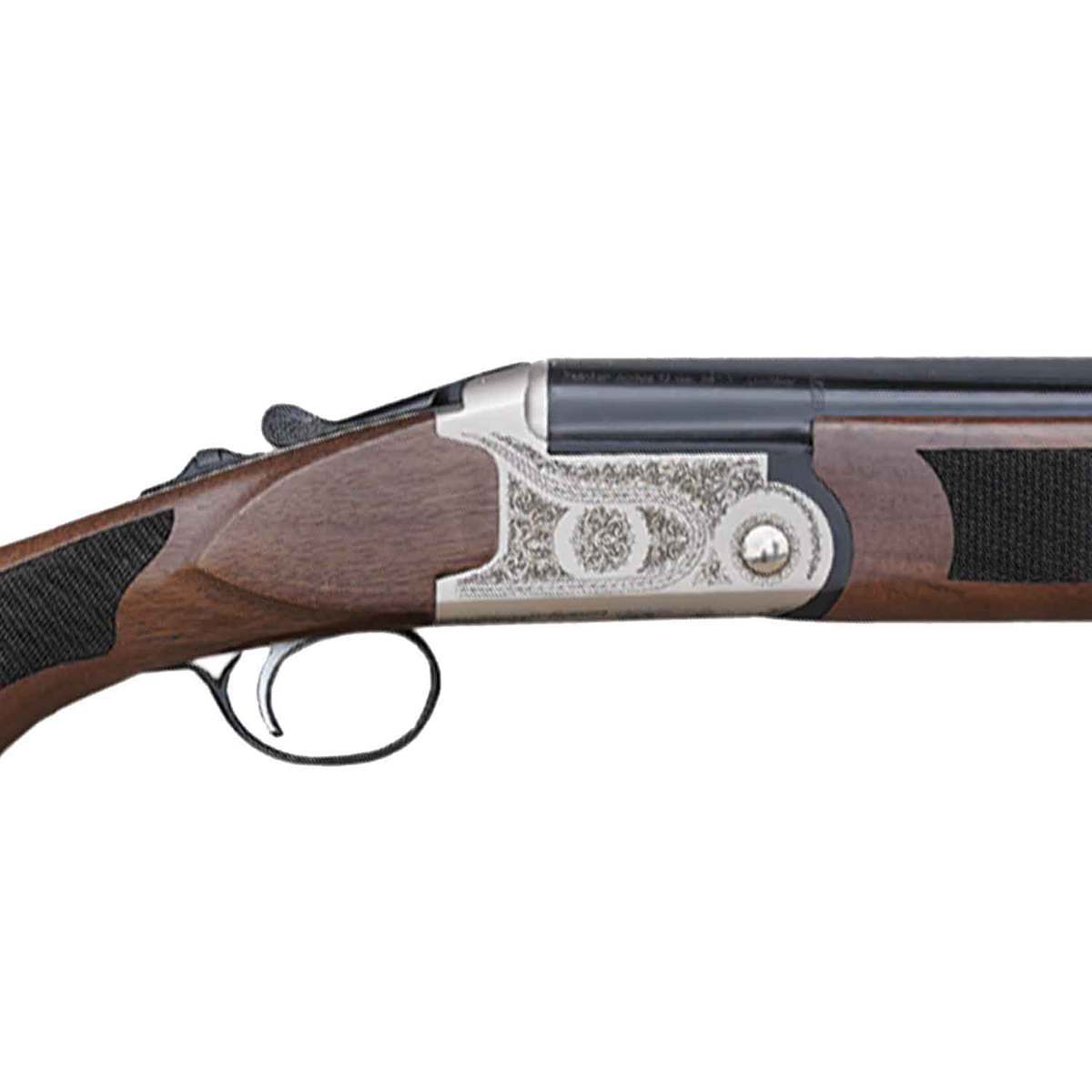 Pointer Acrius Blued/Walnut 20 Gauge 3in Over Under Shotgun - 28in - Black/Walnut Pointer Acrius Blued/Walnut 20 Gauge 3in Over Under Shotgun - 28in - Black/Walnut