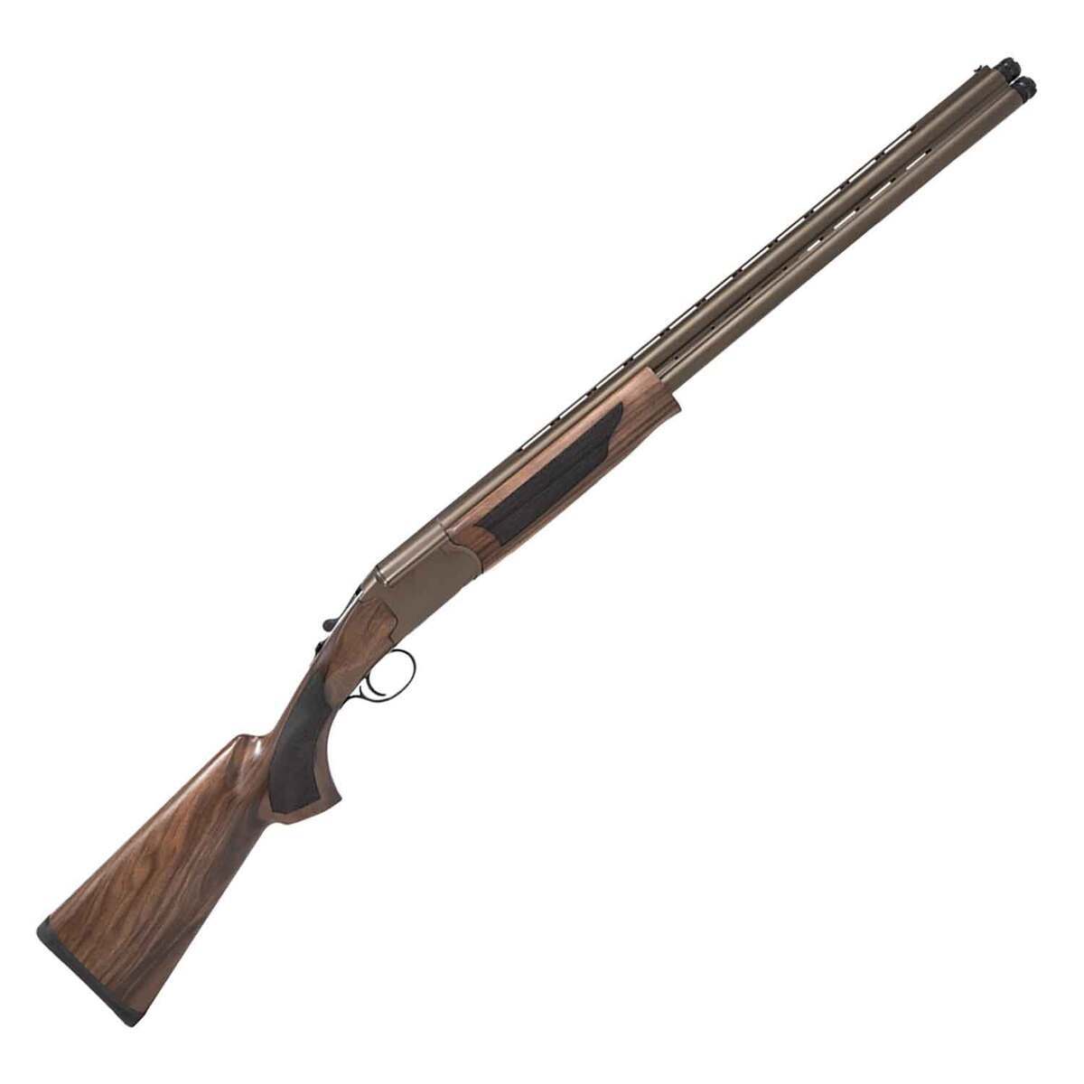 Pointer Acrius Bronze Cerakote 12 Gauge 3in Over Under Shotgun - 28in - Brown Pointer Acrius Bronze Cerakote 12 Gauge 3in Over Under Shotgun - 28in - Brown