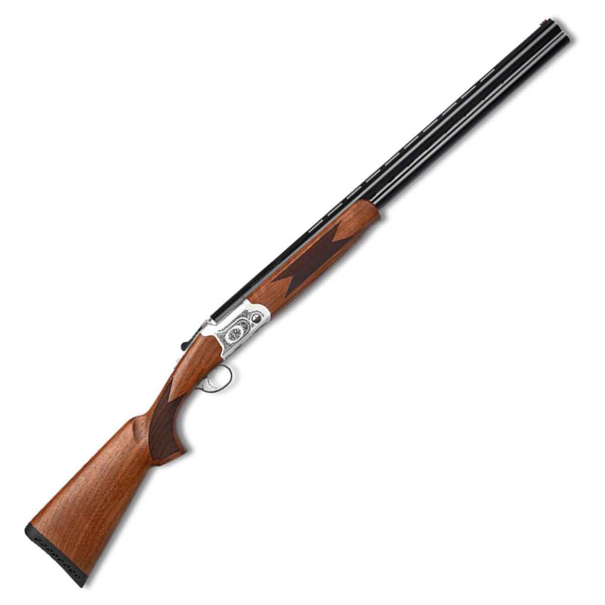 Pointer Acrius Compact Matte Blue 410 Gauge 3in Over Under Shotgun - 26in - Brown Pointer Acrius Compact Matte Blue 410 Gauge 3in Over Under Shotgun - 26in - Brown