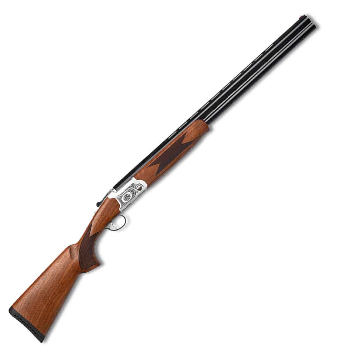 Pointer Acrius Compact Matte Blued 20 Gauge 3in Over Under Shotgun - 26in - Brown Pointer Acrius Compact Matte Blued 20 Gauge 3in Over Under Shotgun - 26in - Brown