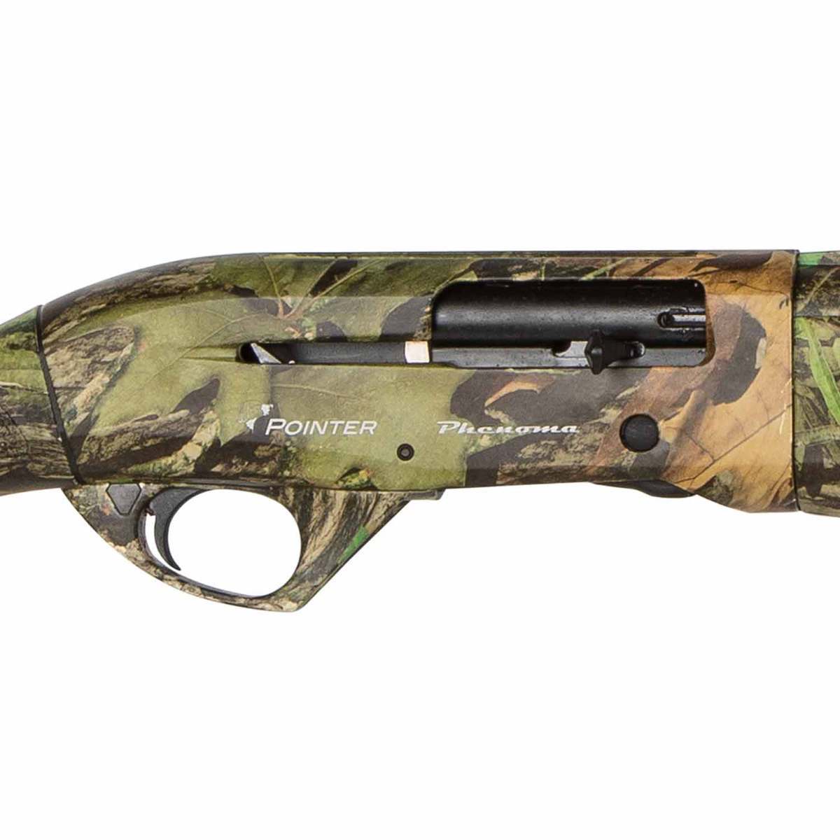 Pointer Phenoma Mossy Oak Obsession 12 Gauge 3in Semi Automatic Shotgun - 28in Pointer Phenoma Mossy Oak Obsession 12 Gauge 3in Semi Automatic Shotgun - 28in