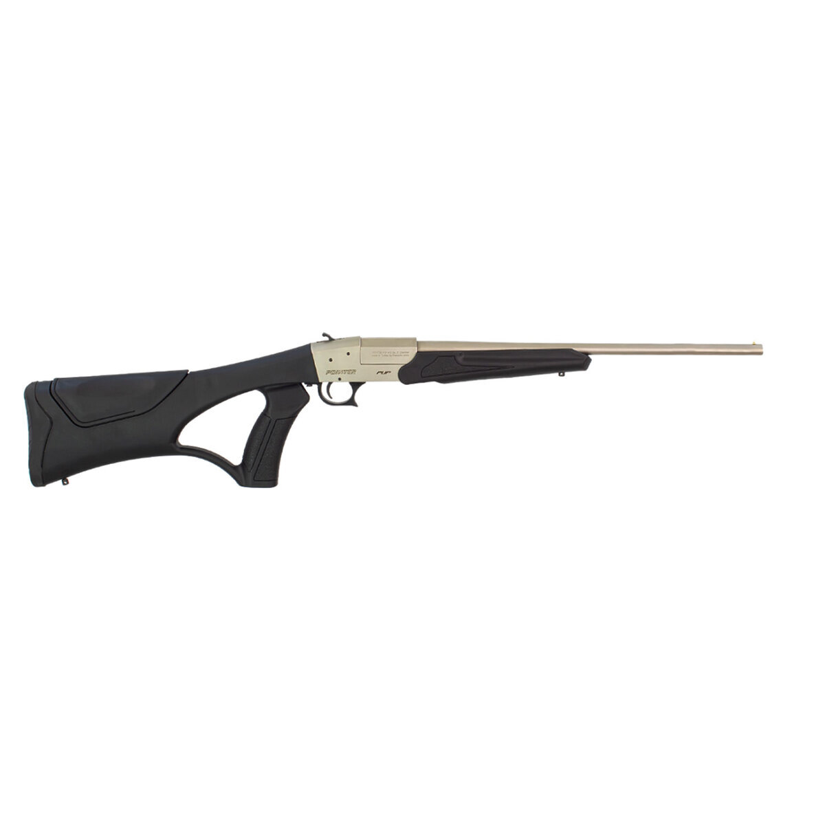 Pointer Pup Nickel 410 Gauge 3in Single Shot Shotgun - 18in - Black Pointer Pup Nickel 410 Gauge 3in Single Shot Shotgun - 18in - Black
