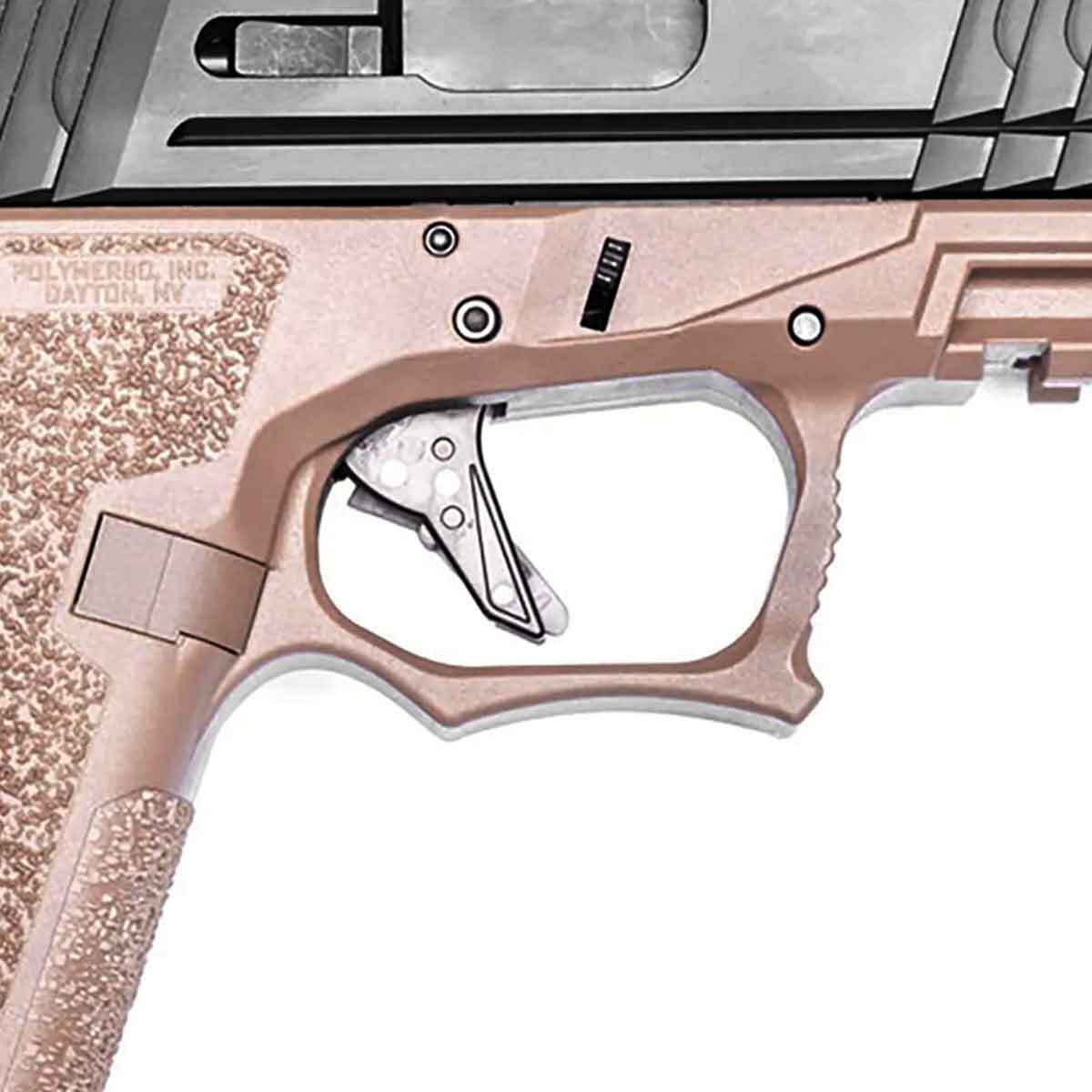 Polymer80 PFC9 Compact 9mm Luger 4.02in Black Nitride Pistol - 15+1 Rounds - Tan Polymer80 PFC9 Compact 9mm Luger 4.02in Black Nitride Pistol - 15+1 Rounds - Tan
