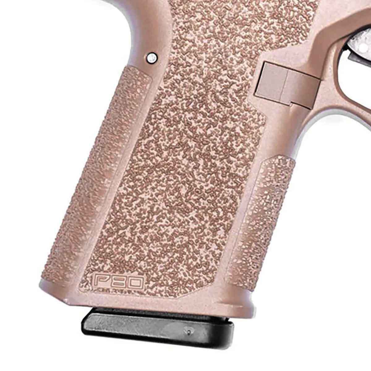 Polymer80 PFC9 Compact 9mm Luger 4.02in Black Nitride Pistol - 15+1 Rounds - Tan Polymer80 PFC9 Compact 9mm Luger 4.02in Black Nitride Pistol - 15+1 Rounds - Tan