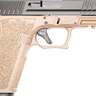 Polymer80 PFS9 9mm Luger 4.49in Flat Dark Earth/Nitride Stainless Steel Pistol - 17+1 Rounds - Tan