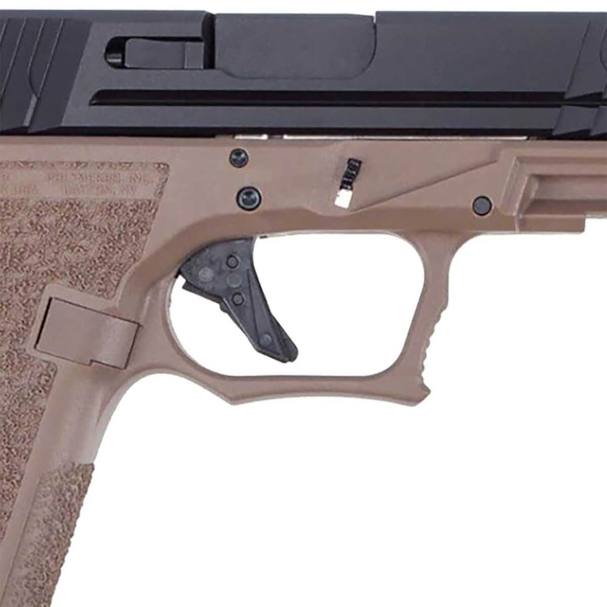 Polymer80 PSF9 9mm Luger 4.5in Black Pistol - 17+1 Rounds - Tan Polymer80 PSF9 9mm Luger 4.5in Black Pistol - 17+1 Rounds - Tan
