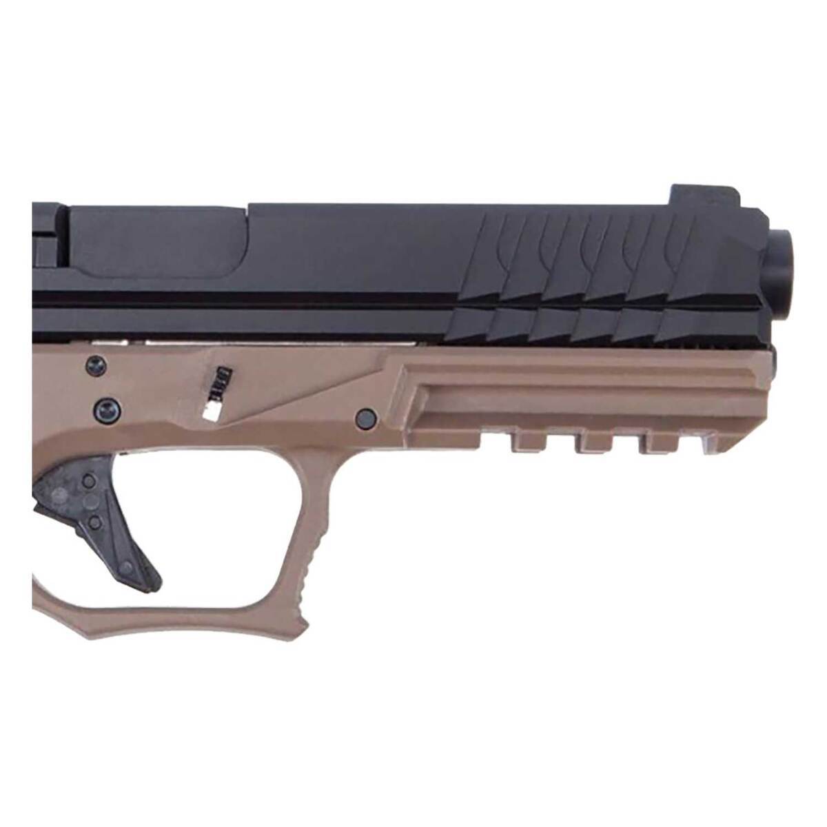 Polymer80 PSF9 9mm Luger 4.5in Black Pistol - 17+1 Rounds - Tan Polymer80 PSF9 9mm Luger 4.5in Black Pistol - 17+1 Rounds - Tan