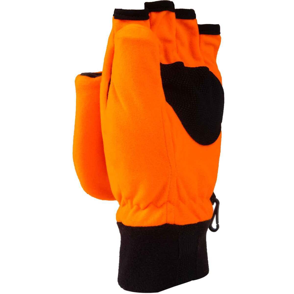 Huntworth Men's Blaze Orange Pop-Top Hunting Gloves Huntworth Men's Blaze Orange Pop-Top Hunting Gloves