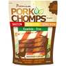 Pork Chomps Assorted Large Twists Dog Treat - Brown 2lbs 3.6oz