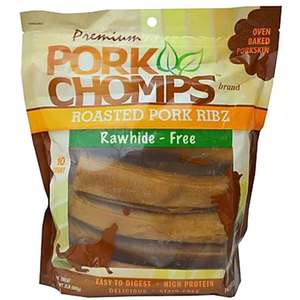 Pork Chomps Roasted Ribz - 10 Pack