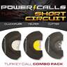 Power Calls Short Circuit Turkey Call - 3 Pack - Black