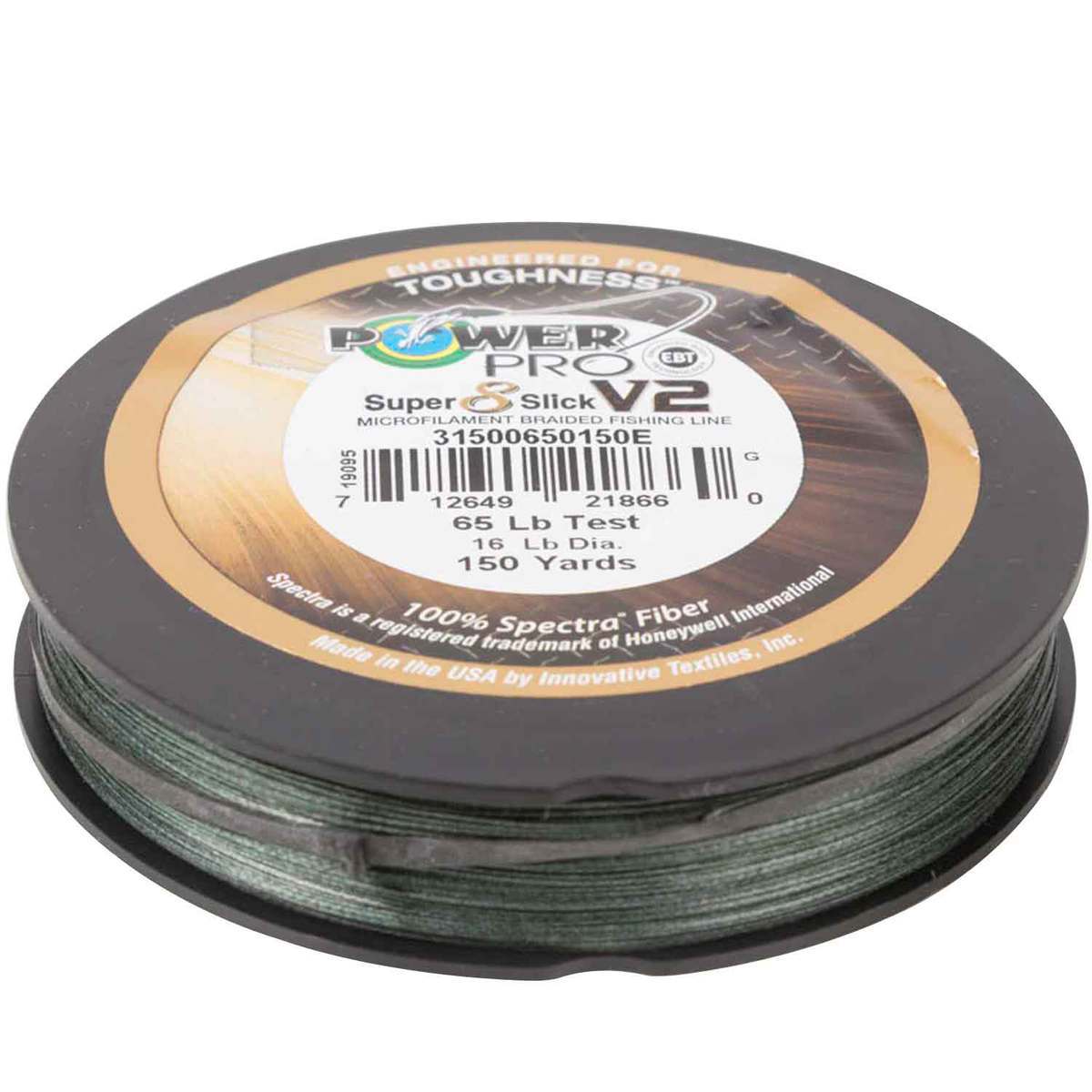 Power Pro Super 8 Slick V2 Braided Fishing Line - Moss Green Power Pro Super 8 Slick V2 Braided Fishing Line - Moss Green