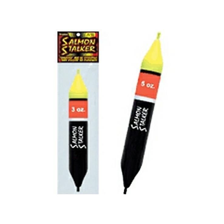 Premier Plastics Salmon Stalker - Black/Yellow/Orange 3 oz Premier Plastics Salmon Stalker - Black/Yellow/Orange 3 oz