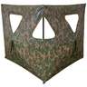 Primos Double Bull Stakeout Ground Blind - Mossy Oak Greenleaf Camoflauge
