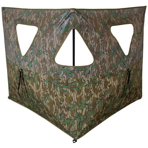 Primos Double Bull Stakeout Ground Blind – Mossy Oak Greenleaf Camoflauge