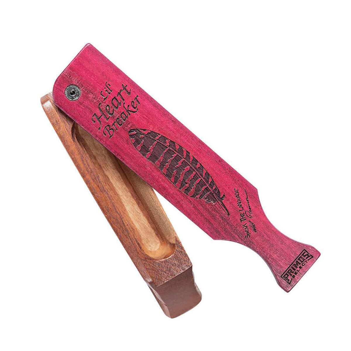 Primos Lil' Heartbreaker Mahogany Turkey Box Call - Purple Primos Lil' Heartbreaker Mahogany Turkey Box Call - Purple