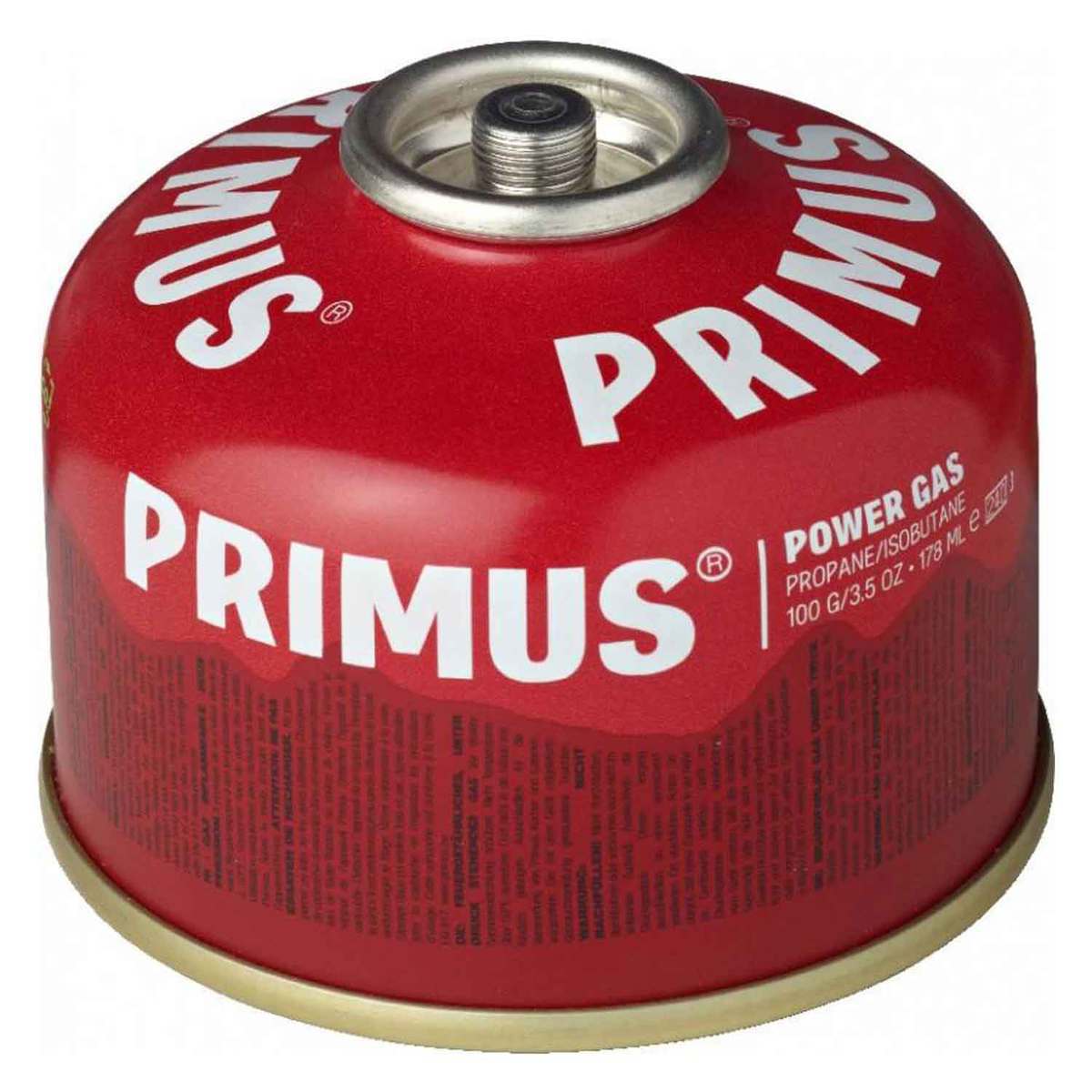 Primus Power Gas Canister - 100G - 3.5in x 2.6in Primus Power Gas Canister - 100G - 3.5in x 2.6in