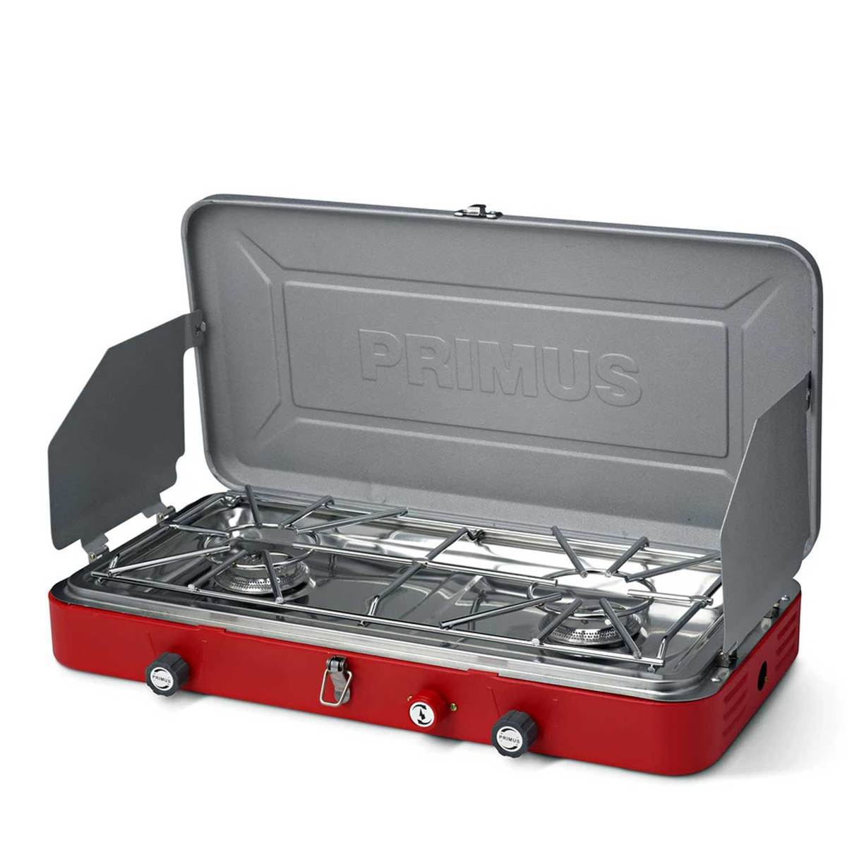 Primus Profile Propane 2 Burner Camping Stove - Red Primus Profile Propane 2 Burner Camping Stove - Red