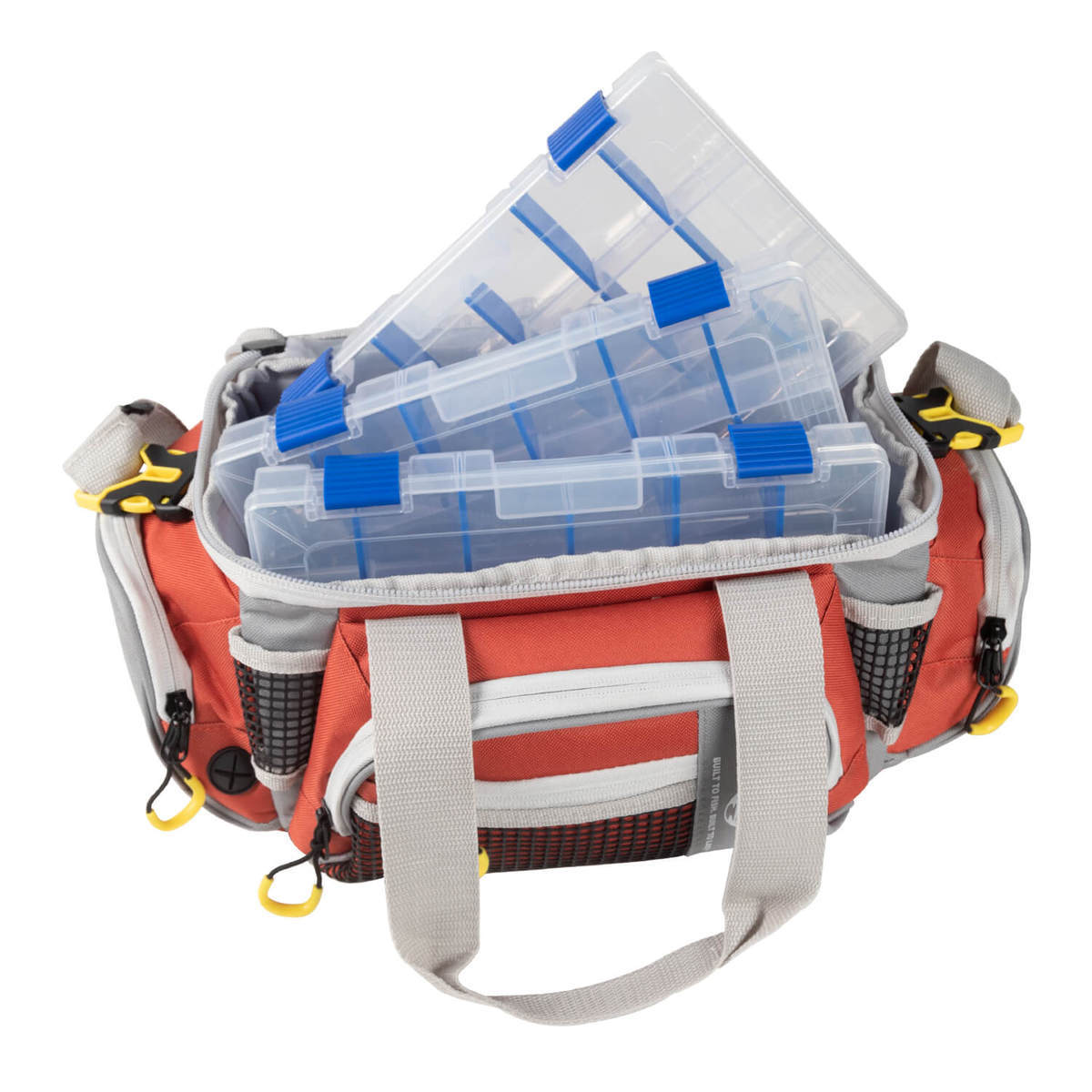 Flambeau Pro Angler 4700 Soft Tackle Bag - Grey/Red - Grey/Red 4700 Flambeau Pro Angler 4700 Soft Tackle Bag - Grey/Red - Grey/Red 4700