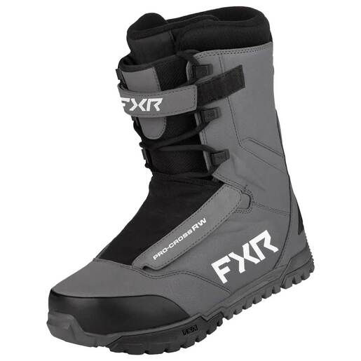 FXR Pro-Cross RW Waterproof Ice Fishing Boots - Grey Ops 7/9