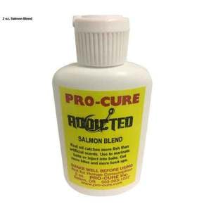 Pro Cure Addicted Bait Oil Attractant - Salmon Blend, 2oz