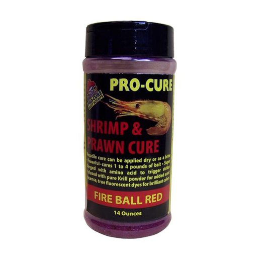 Pro Cure Shrimp & Prawn Cure - Fire Ball Red 14oz
