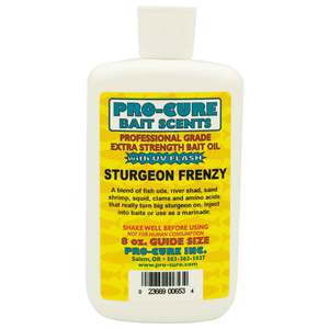 Pro Cure Sturgeon Frenzy Bait Oil Scent - 8oz