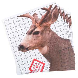 Pro-Shot Mule Deer Sight In Target - 5 Pack