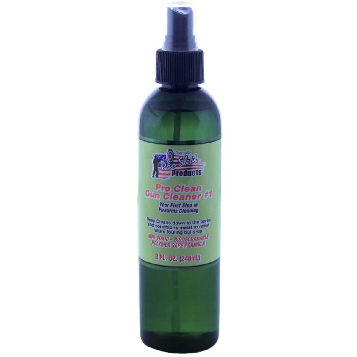 Pro-Shot Pro Clean Gun Cleaner#1 8oz Pump Spray Bottle | Sportsman's ...