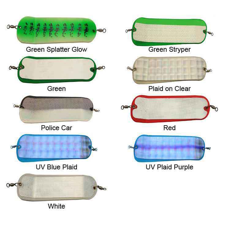 Pro Troll HotChip 11 Flasher - UV Blue Plaid, 11in - UV Blue Plaid Pro Troll HotChip 11 Flasher - UV Blue Plaid, 11in - UV Blue Plaid