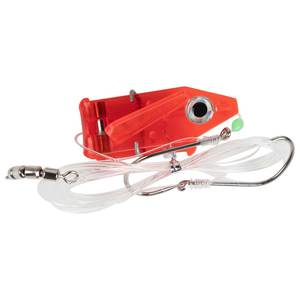 Pro Troll Roto Chip 5B Bait Holder Bait Rig - Big Fin Red, 6-7in