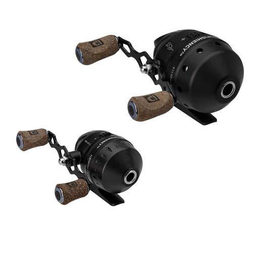 Profishiency 2-for-1 Standard & Micro Spincast Reels – Black
