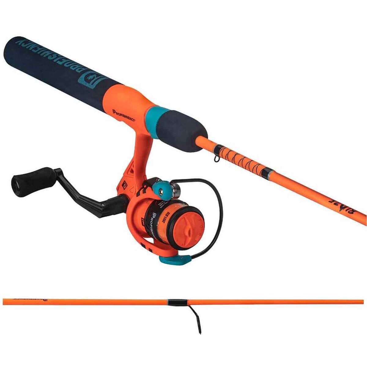 Profishiency Blaze Micro Spinning Rod and Reel Combo - 5ft, Ultra Light ...