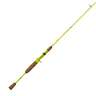 Profishiency Flash Crappie/Trout/Panfish Casting Rod - 6ft 8in, Ultra Light Power, Fast Action, 2pc - Bright Green