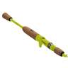 Profishiency Flash Crappie/Trout/Panfish Casting Rod - 6ft 8in, Ultra Light Power, Fast Action, 2pc - Bright Green
