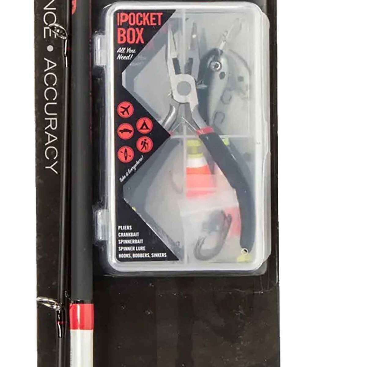 Profishiency Fully Loaded Spinning Rod and Reel Combo - 5ft 6in, Medium Light Power, Fast Action, 2pc Profishiency Fully Loaded Spinning Rod and Reel Combo - 5ft 6in, Medium Light Power, Fast Action, 2pc