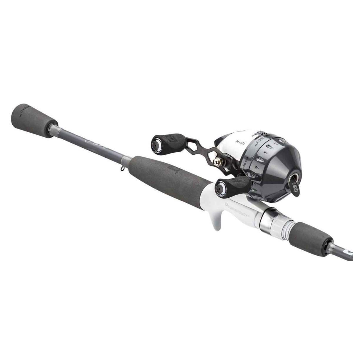 Profishiency Gray/White Spincast Rod and Reel Combo - 6ft 3in, Medium Power, 2pc - Gray/White Profishiency Gray/White Spincast Rod and Reel Combo - 6ft 3in, Medium Power, 2pc - Gray/White