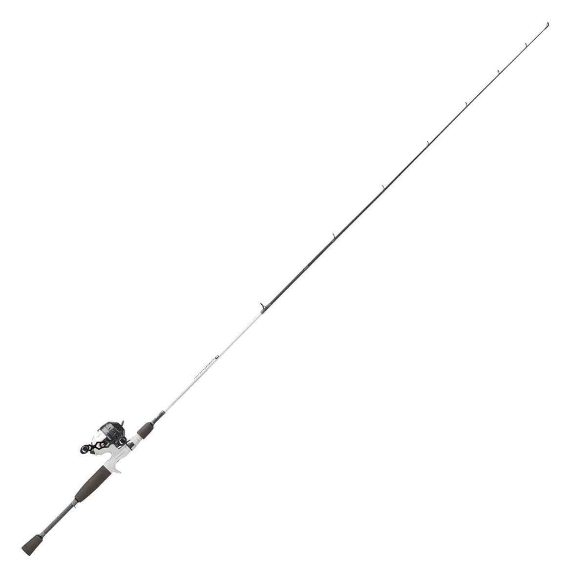 Profishiency Gray/White Spincast Rod and Reel Combo - 6ft 3in, Medium Power, 2pc - Gray/White Profishiency Gray/White Spincast Rod and Reel Combo - 6ft 3in, Medium Power, 2pc - Gray/White