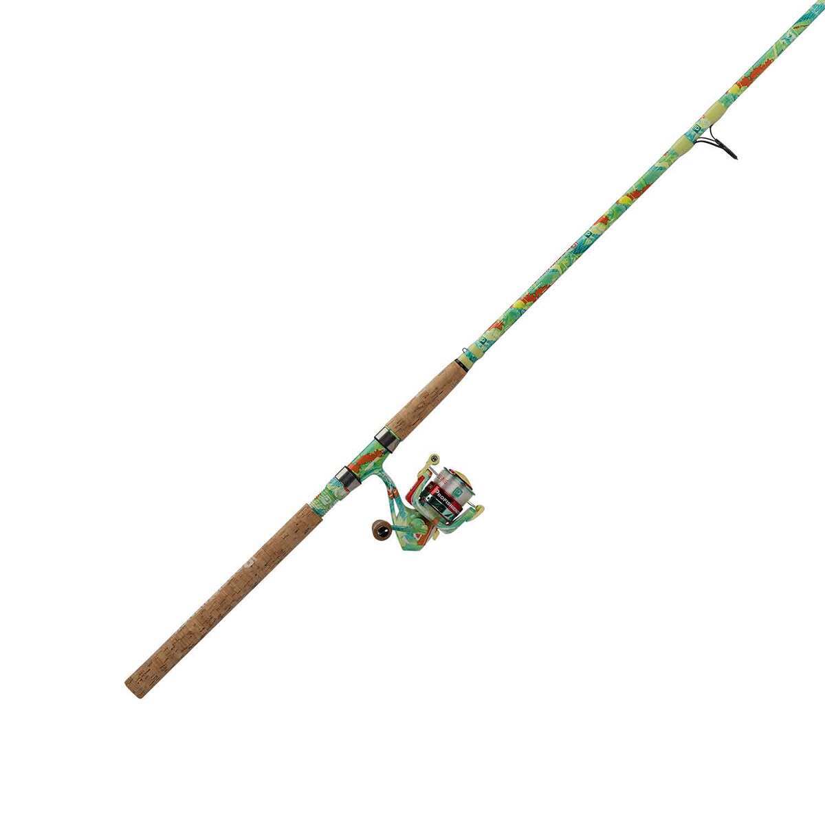 Profishiency Krazy 2 Big Fish Spinning Rod and Reel Combo - 8ft, Medium Heavy, 2pc - Multicolor 5000 Profishiency Krazy 2 Big Fish Spinning Rod and Reel Combo - 8ft, Medium Heavy, 2pc - Multicolor 5000