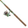Profishiency Krazy 2 Big Fish Spinning Rod and Reel Combo - 8ft, Medium Heavy, 2pc - Multicolor 5000