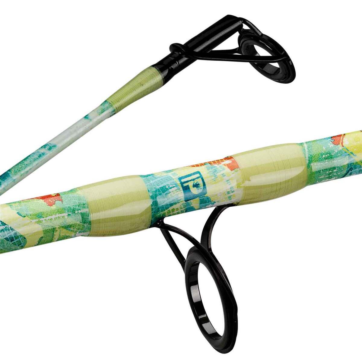 Profishiency Krazy 2 Big Fish Spinning Rod and Reel Combo - 8ft, Medium Heavy, 2pc - Multicolor 5000 Profishiency Krazy 2 Big Fish Spinning Rod and Reel Combo - 8ft, Medium Heavy, 2pc - Multicolor 5000